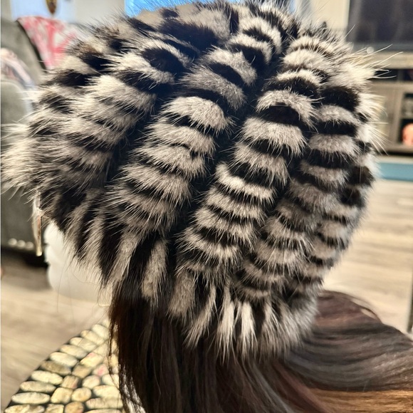 Vintage Neiman Marcus thick mink fur hat.NWTO main image 7